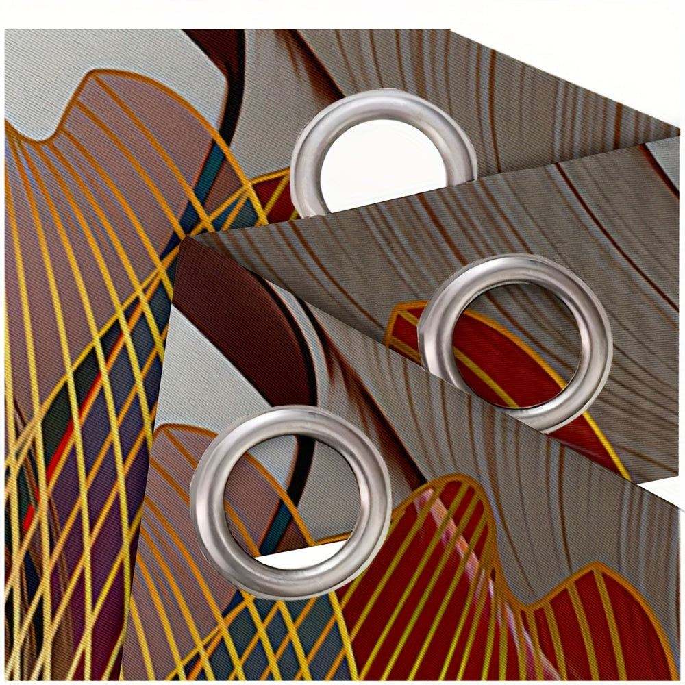 Glam Floral Curtains