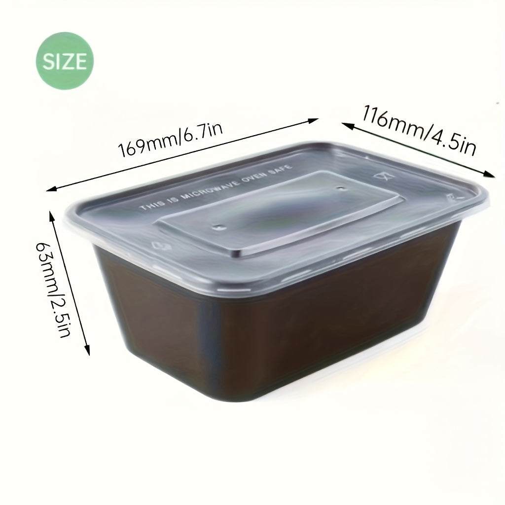 Plastic Food Containers - BPA-Free, Leakproof & Microwave Safe