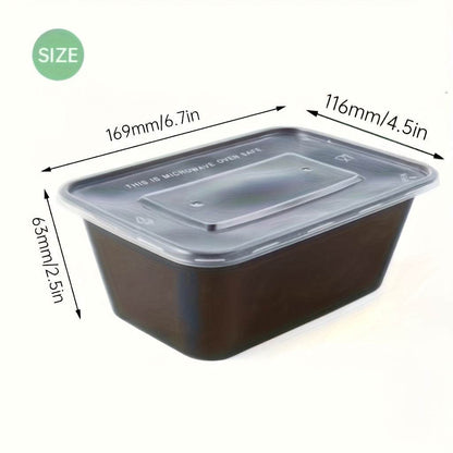 Plastic Food Containers - BPA-Free, Leakproof & Microwave Safe
