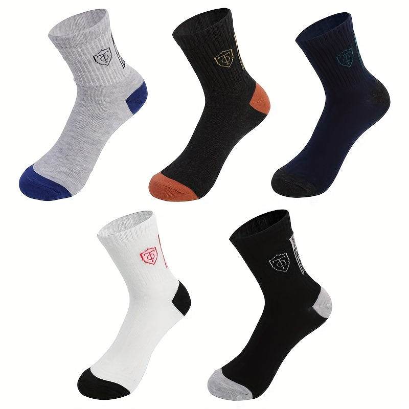 Men Mid-Calf Socks - Comfortable, Breathable, All-Season