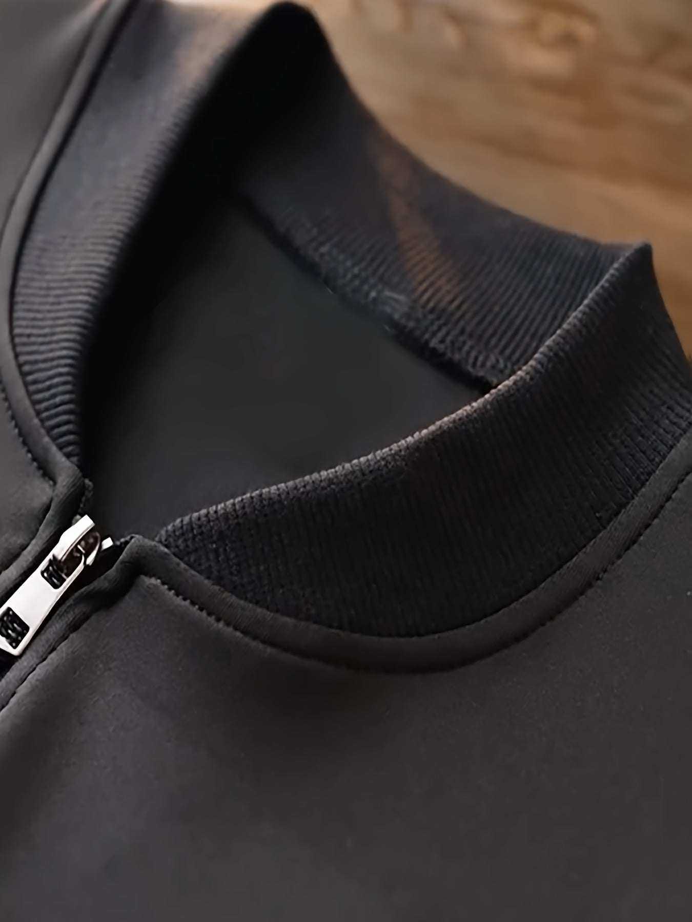 Men Navy Bomber Jacket