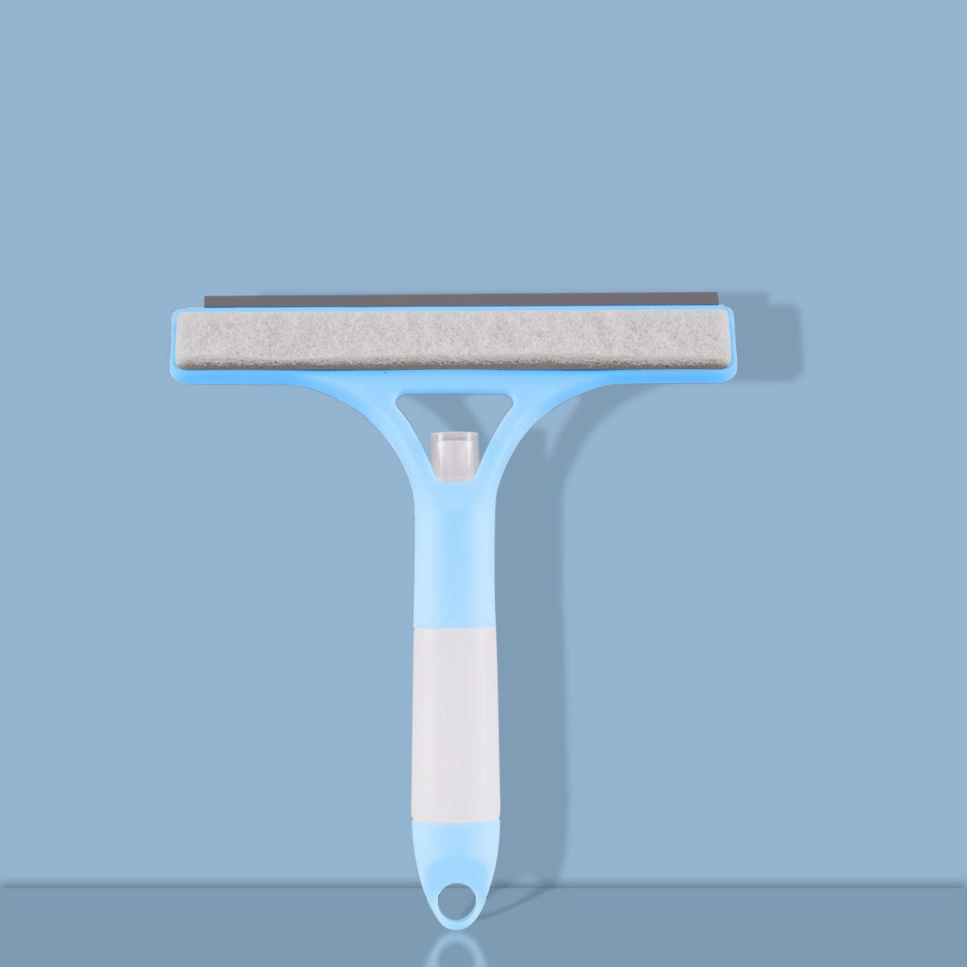 Glass Cleaning Tool - 3-in-1 Spray Bottle, Scraper & Brush