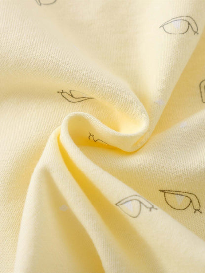 Girls Outfit Set -  7 pcs, Soft Cotton, All-Season,  Bear Themed