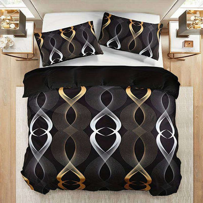 Wave Pattern Duvet Cover