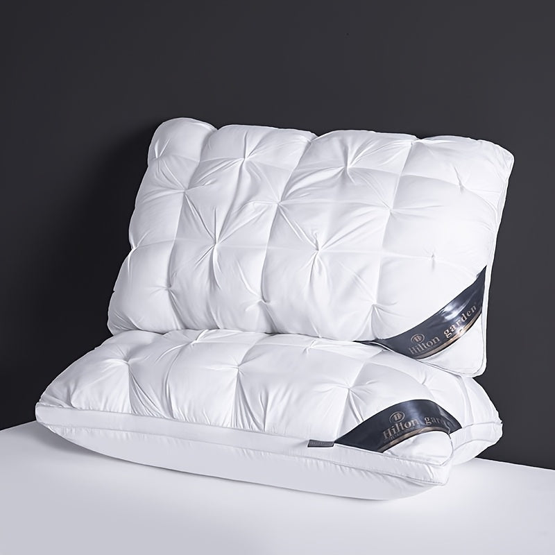 1pc/2pcs Luxury 5-Star Hotel Quality Pillows for Back Support