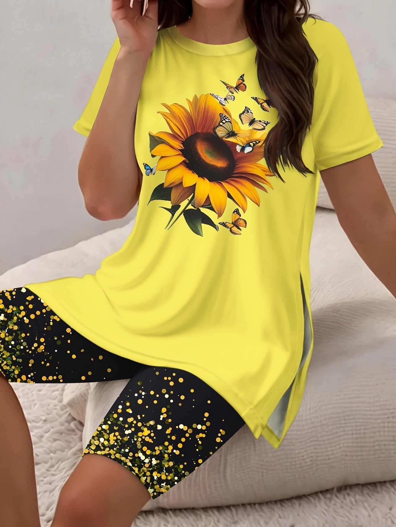 Womens Casual Two-Piece Set