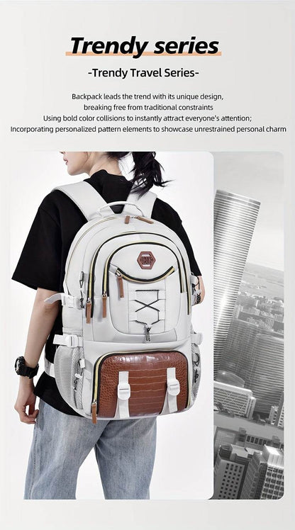 WEIXIER Men Multifunctional Backpack - Versatile Travel & Business
