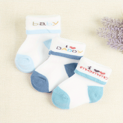 3 Pairs Of Socks For Boys aged 0-3 months