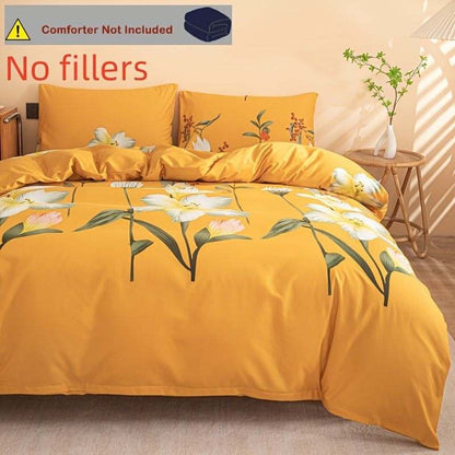 3pcs Floral Duvet Cover Set