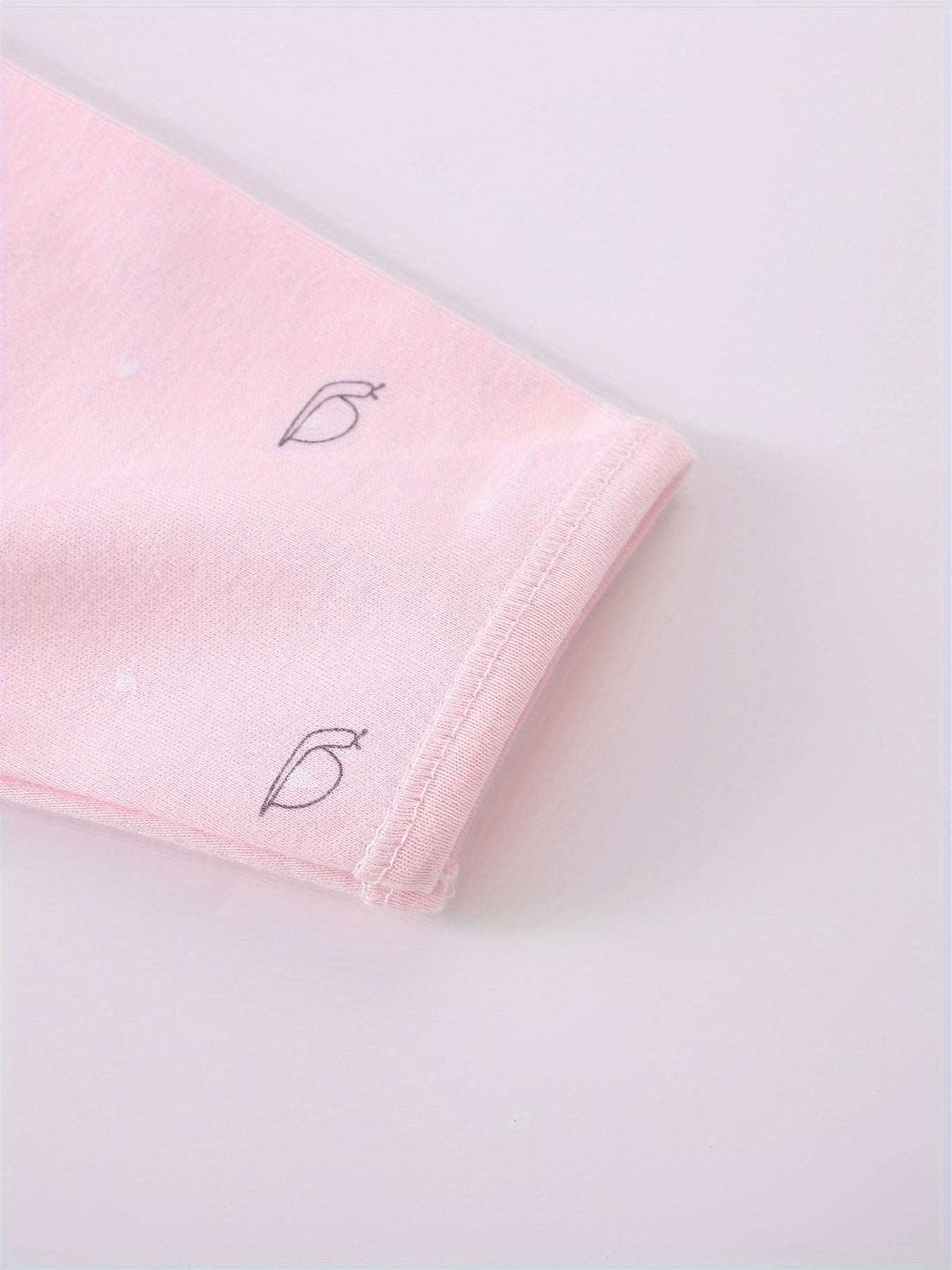 Girls Outfit Set -  7 pcs, Soft Cotton, All-Season,  Bear Themed