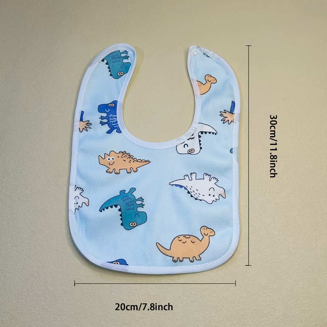 Kids Velvet Bib Set - Cartoon Waterproof and U-shaped for Newborn Bibs