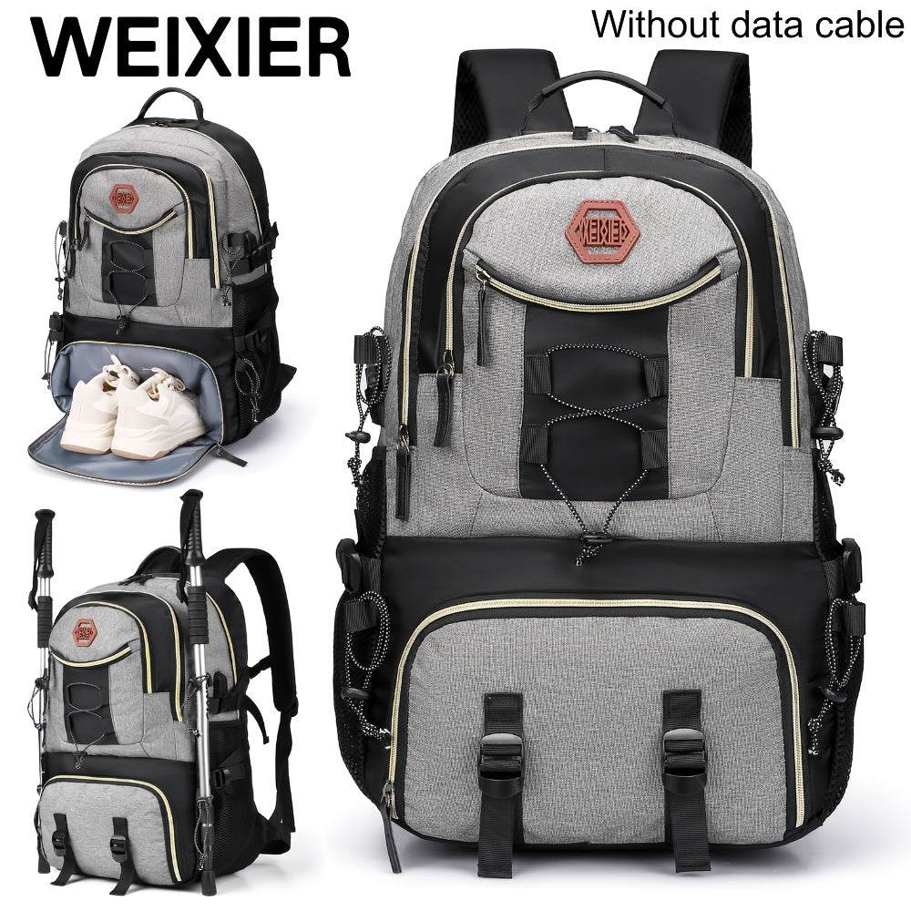 WEIXIER Men Multifunctional Backpack - Versatile Travel & Business