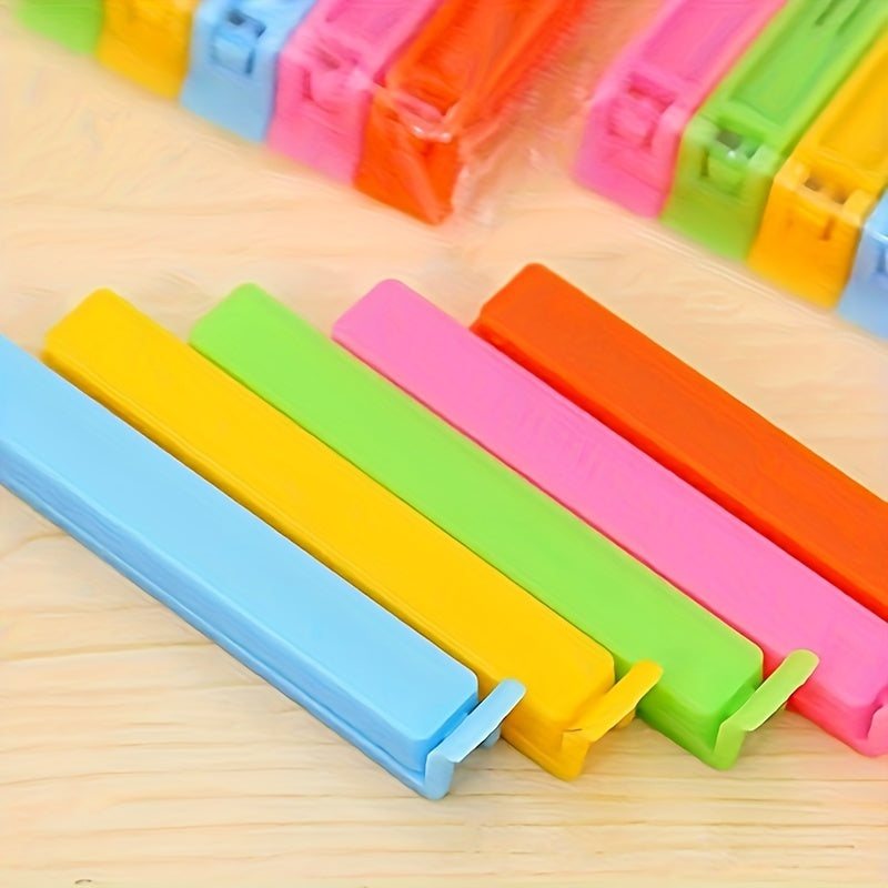 Plastic Food Bag Clip - 20pcs/10pcs/1pc, Reusable Seal Clips