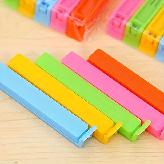 Plastic Food Bag Clip - 20pcs/10pcs/1pc, Reusable Seal Clips