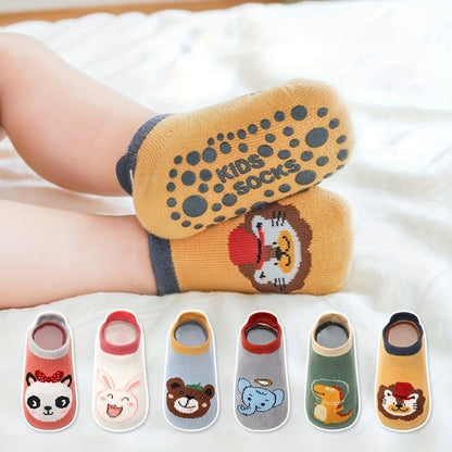  Non-Slip Baby boy Socks 6 pairs 