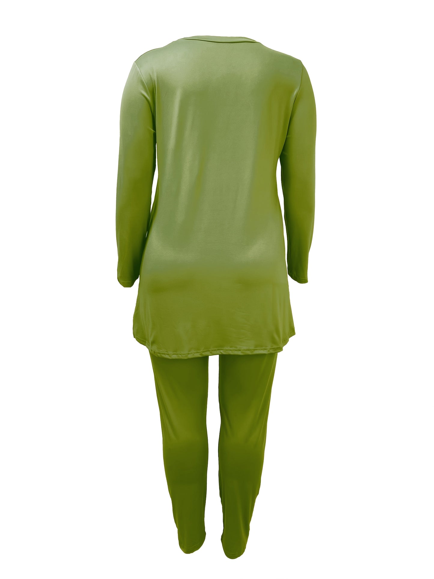 Plus Size Letter Print 