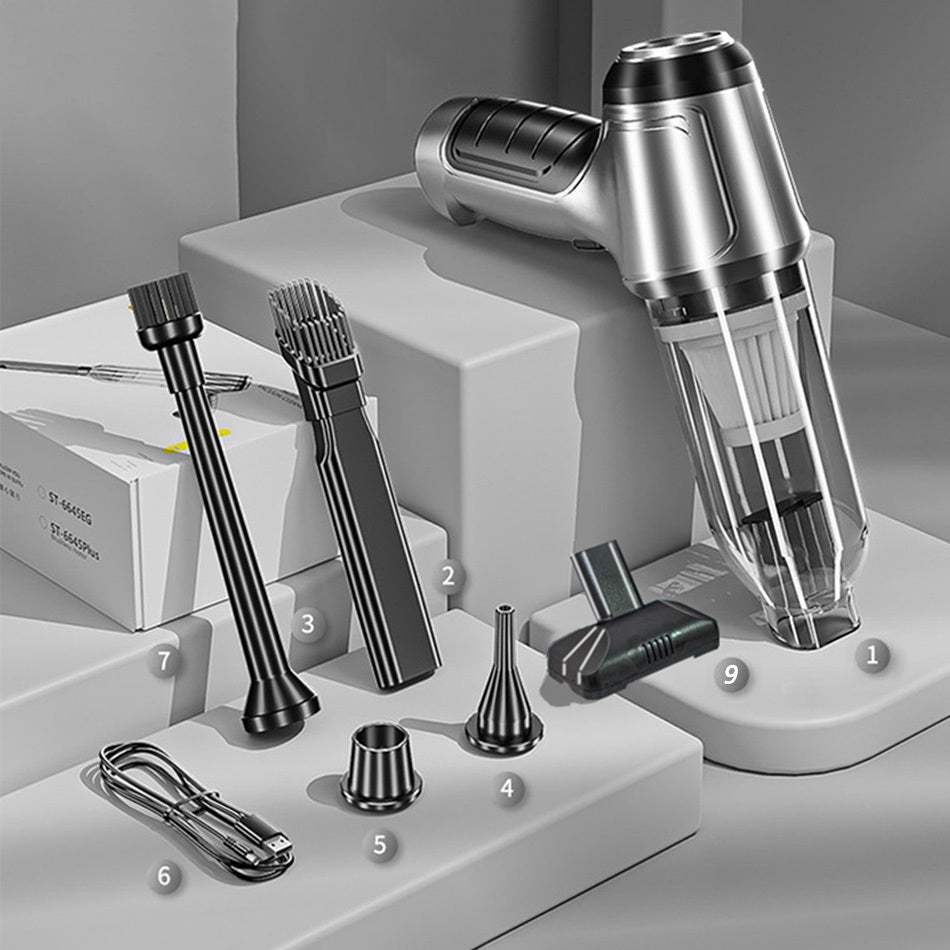 Vacuum Cleaner - 1 pc, Wireless Handheld for Home & Car Cleaning