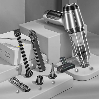 Vacuum Cleaner - 1 pc, Wireless Handheld for Home & Car Cleaning