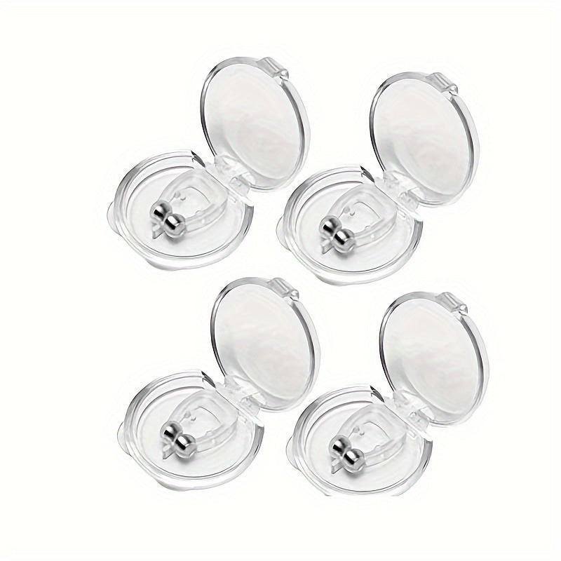 Magnetic Anti-Snoring Device - Silicone Nasal Plug, No Battery