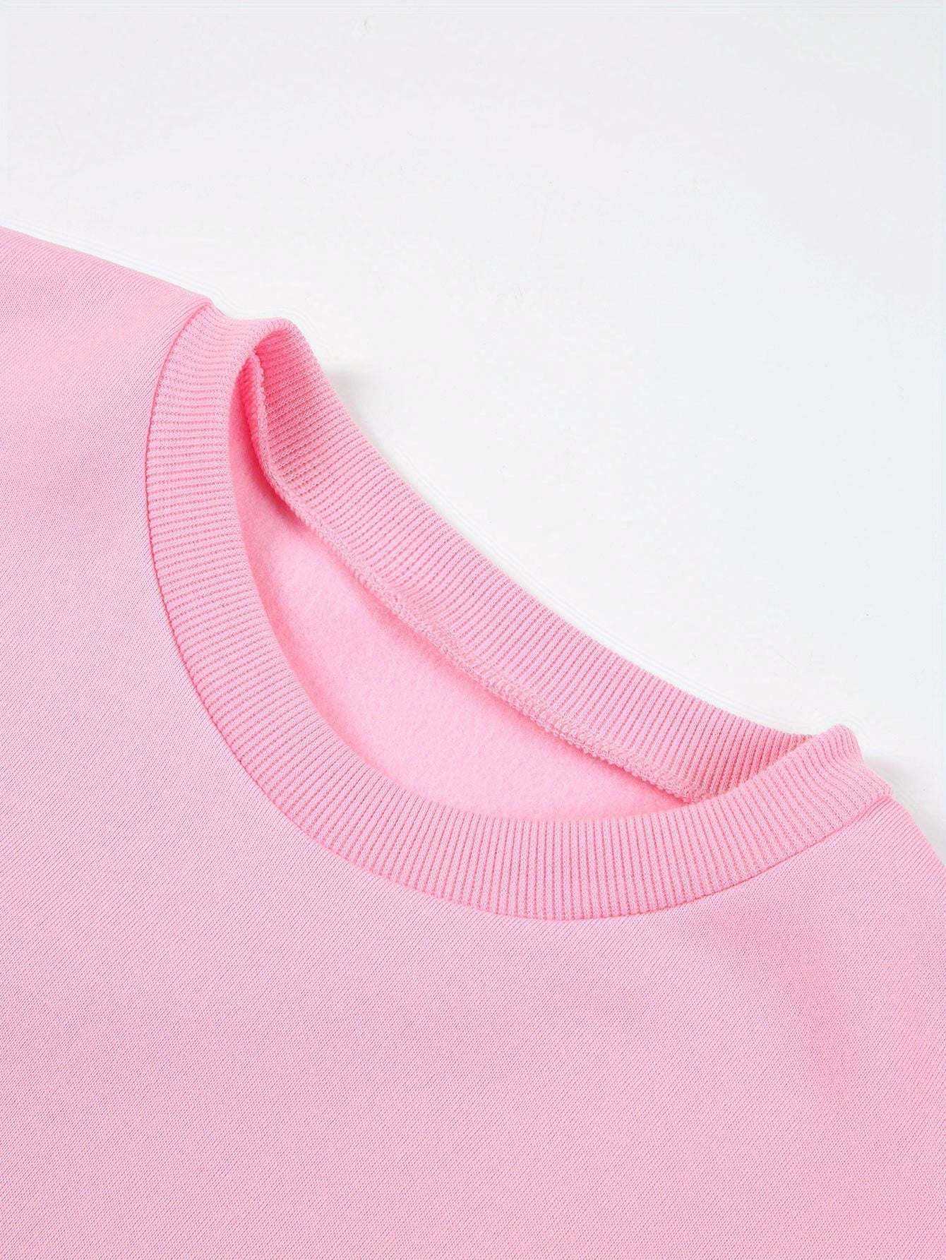 Women Round Neck Sweatshirt