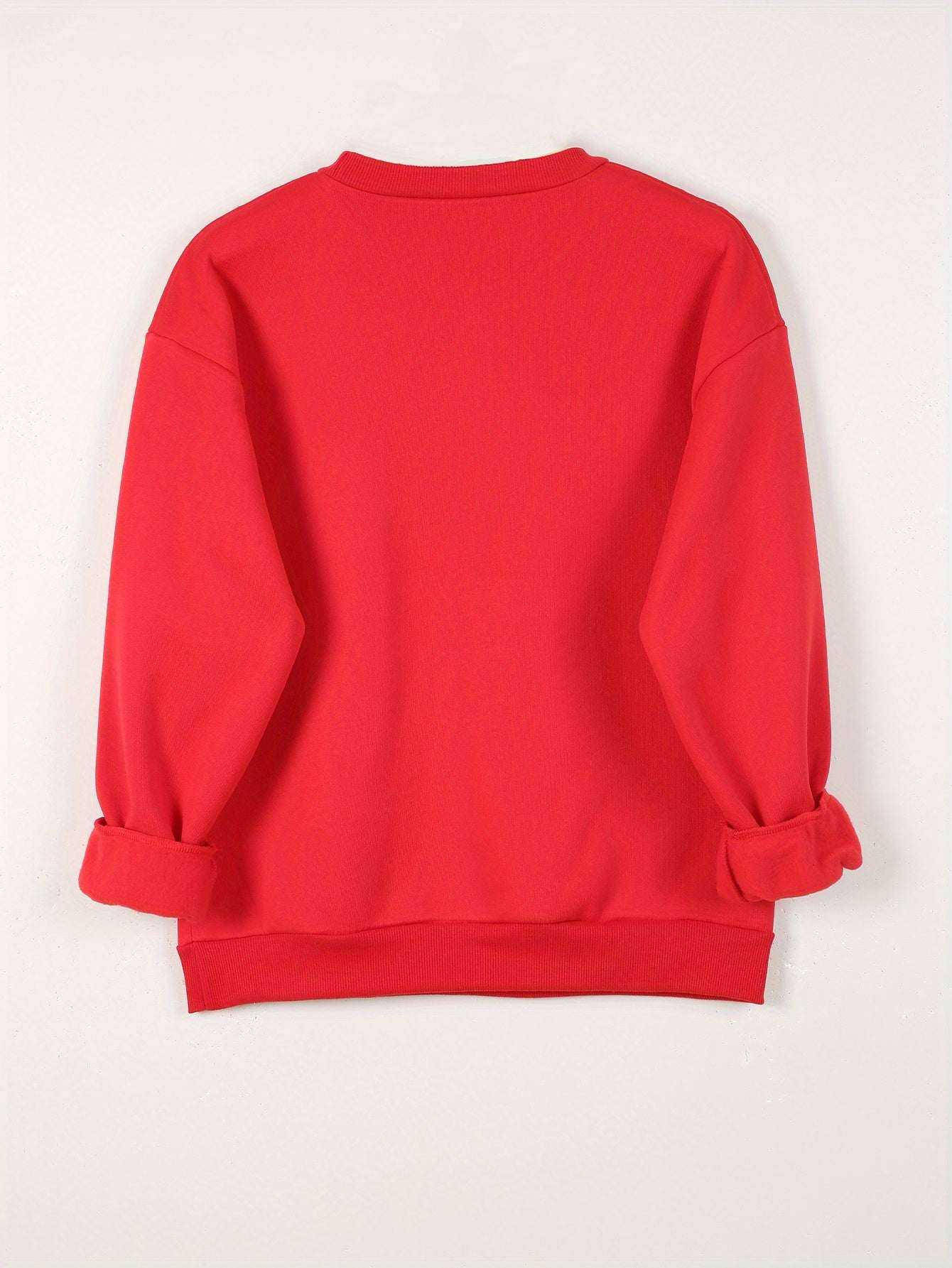 Women Round Neck Sweatshirt