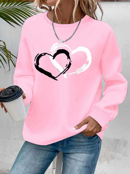 Women Round Neck Sweatshirt