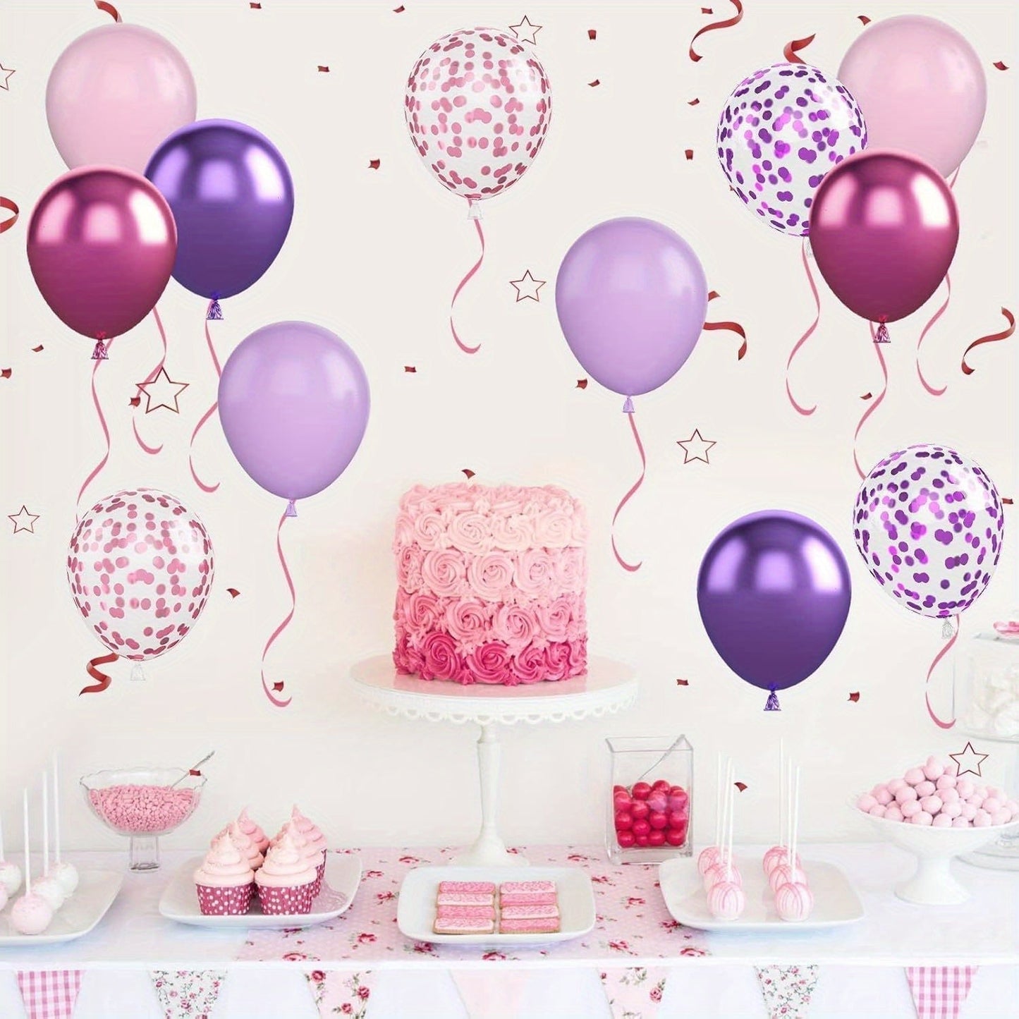 Festive Balloon Set – 52pcs for Stunning Event Decorations