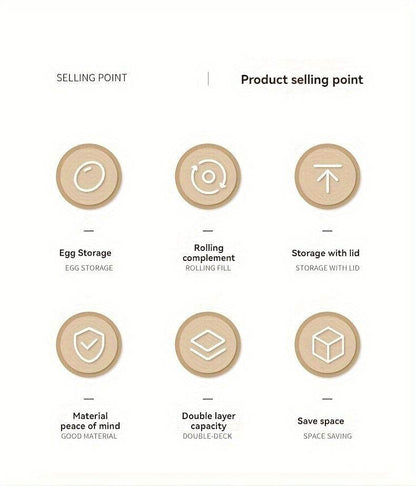 Space Saving Rolling Egg 