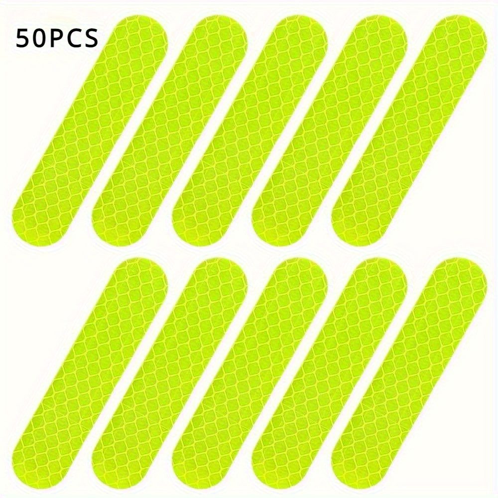 High Visibility Reflective - Waterproof Safety Stickers, 50 pcs