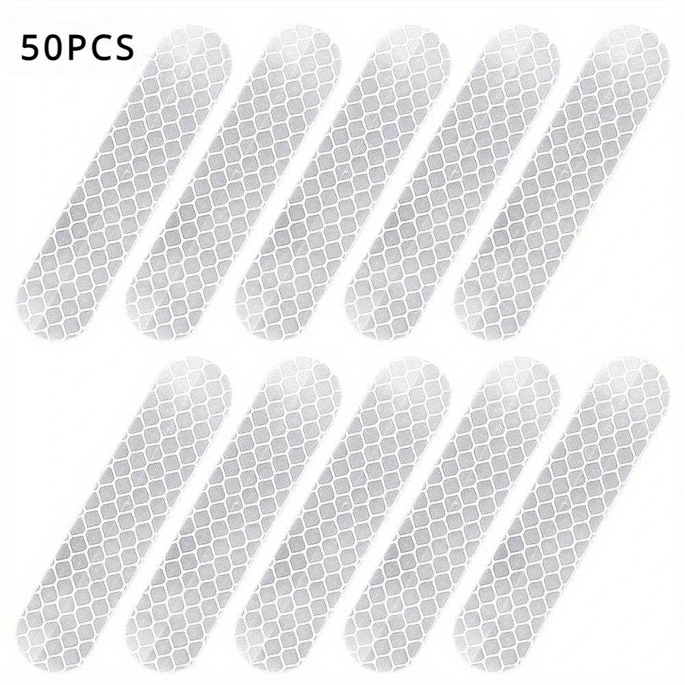 High Visibility Reflective - Waterproof Safety Stickers, 50 pcs