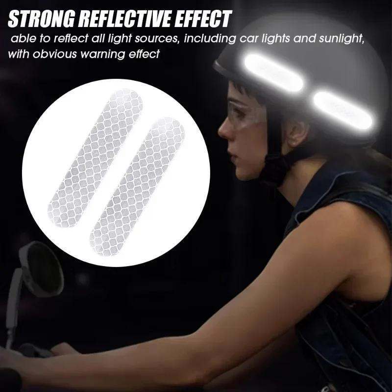 High Visibility Reflective - Waterproof Safety Stickers, 50 pcs