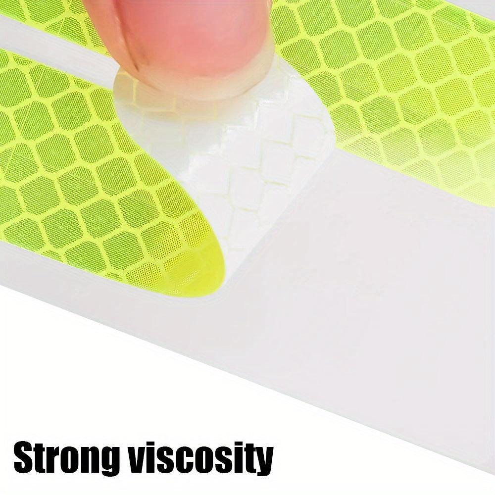 High Visibility Reflective - Waterproof Safety Stickers, 50 pcs