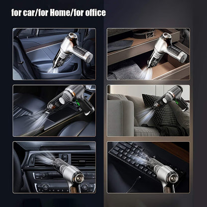 Vacuum Cleaner - 1 pc, Wireless Handheld for Home & Car Cleaning