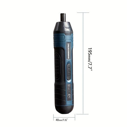 3.6V Lithium Cordless Screwdriver - Electric Set with 4 Torque