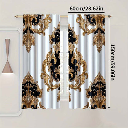 Boho Floral Curtains