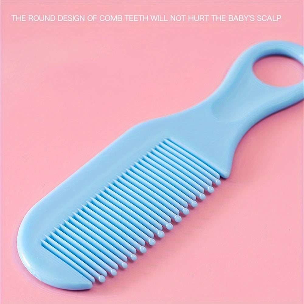 6 pcs set Comb Brush Nail Clipper Scissors Set