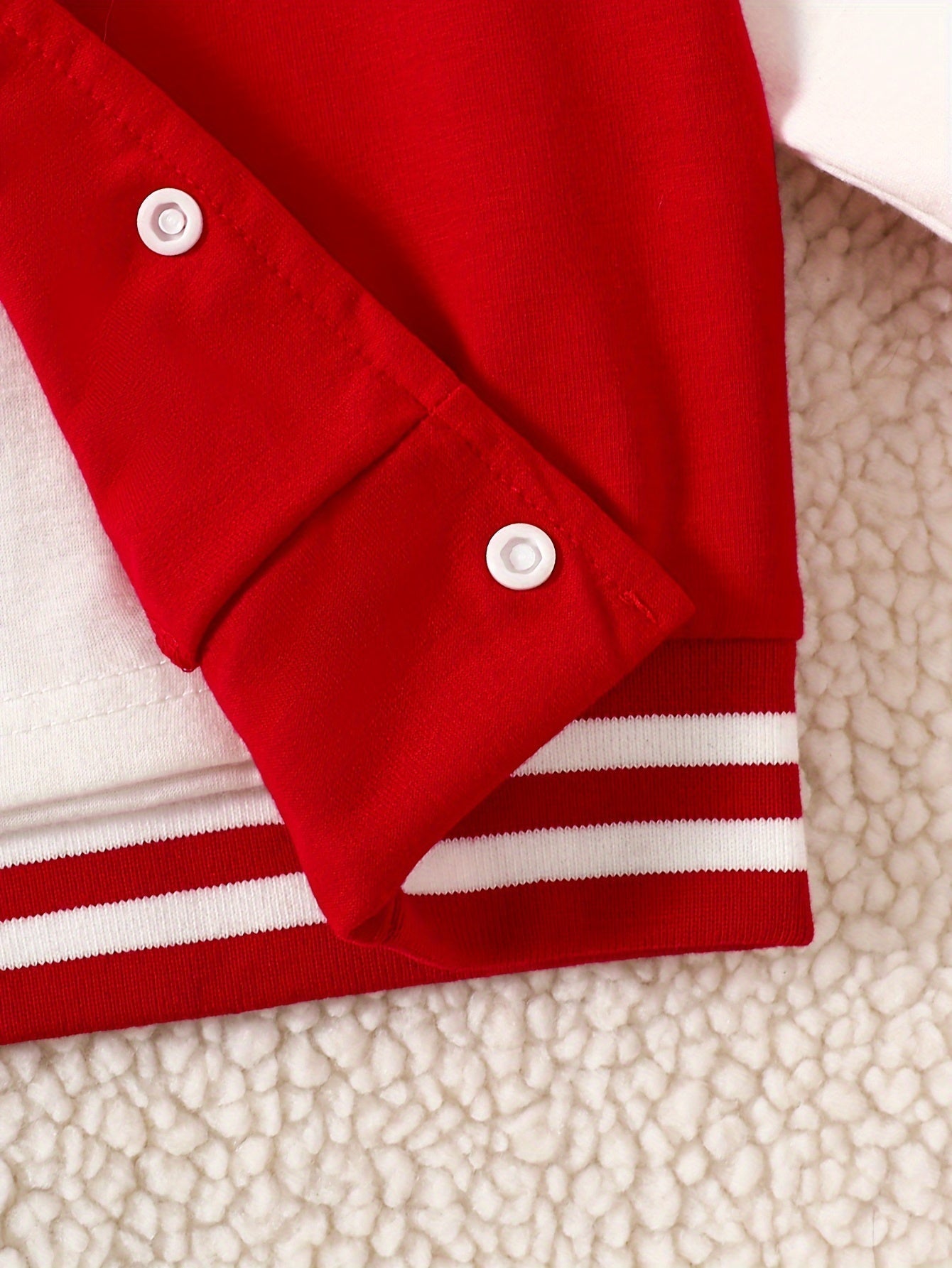 Boys 2 pcs Knit Baseball Suit - Stylish Fall/Winter Wear