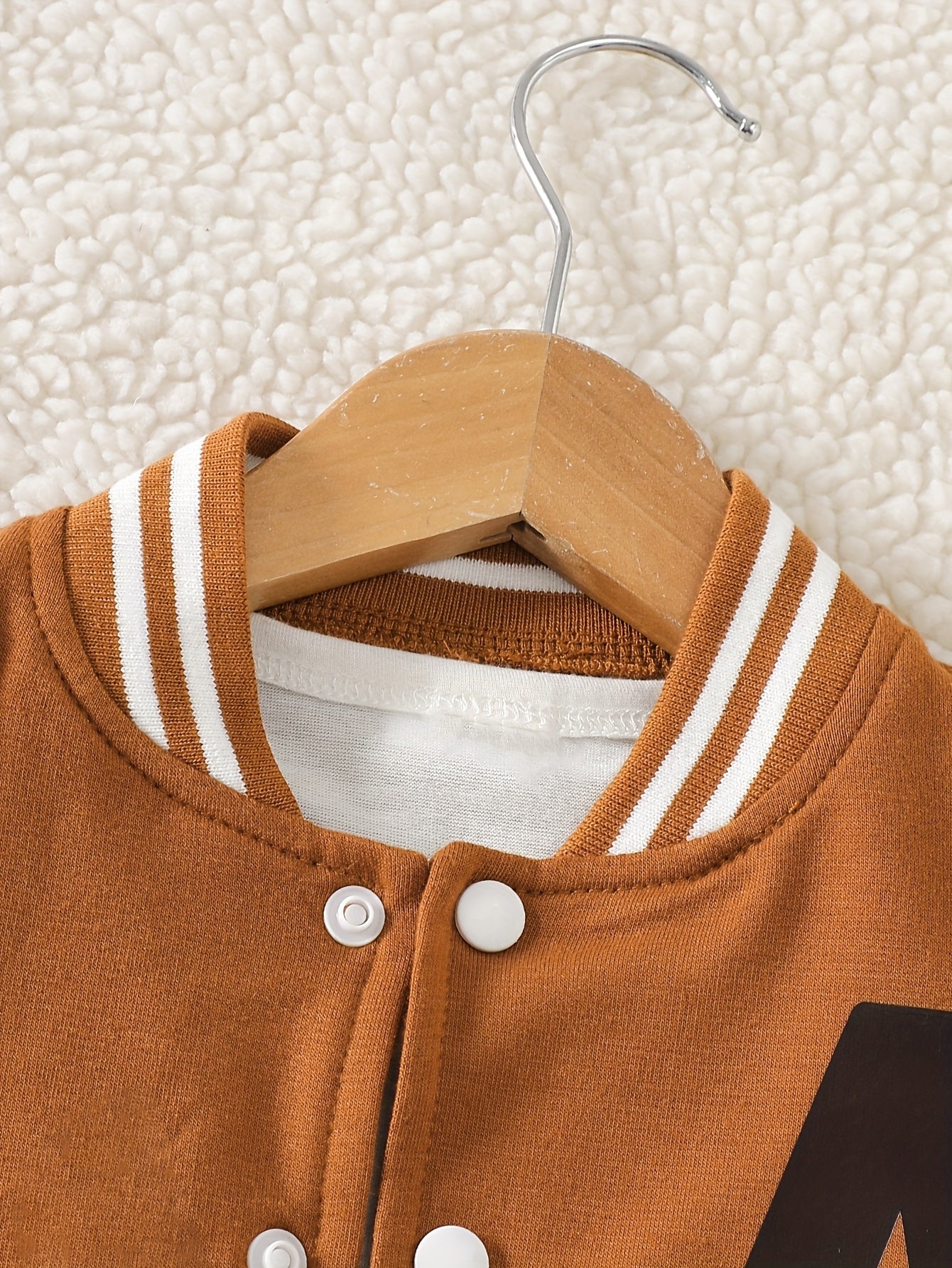 Boys 2 pcs Knit Baseball Suit - Stylish Fall/Winter Wear