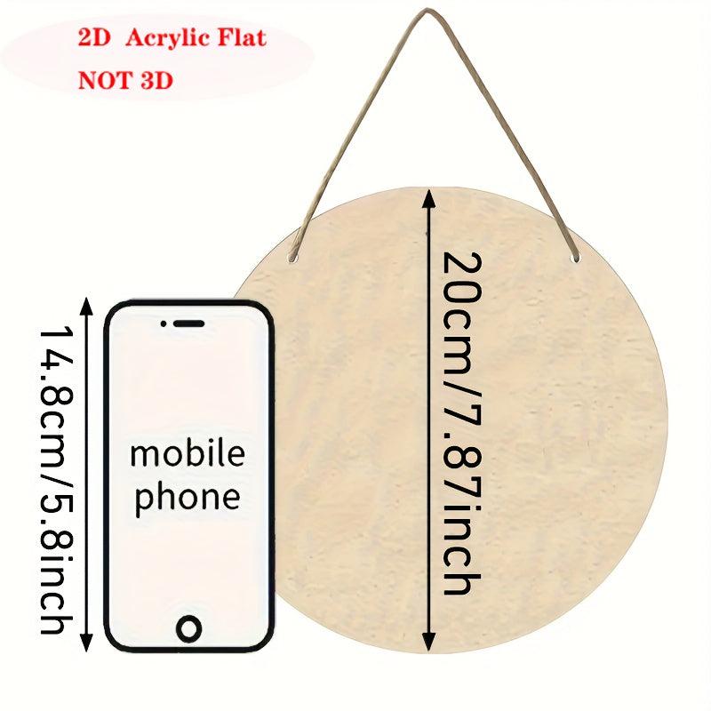 Farmhouse Wooden Welcome-Friends Sign, Lily & Butterfly Decor