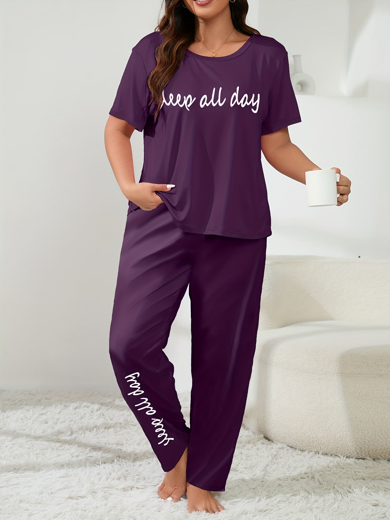 Plus Size Lounge Set