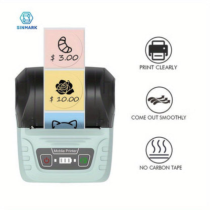 1 pc SINMARK SK58 Label Maker - Portable Printer for Business