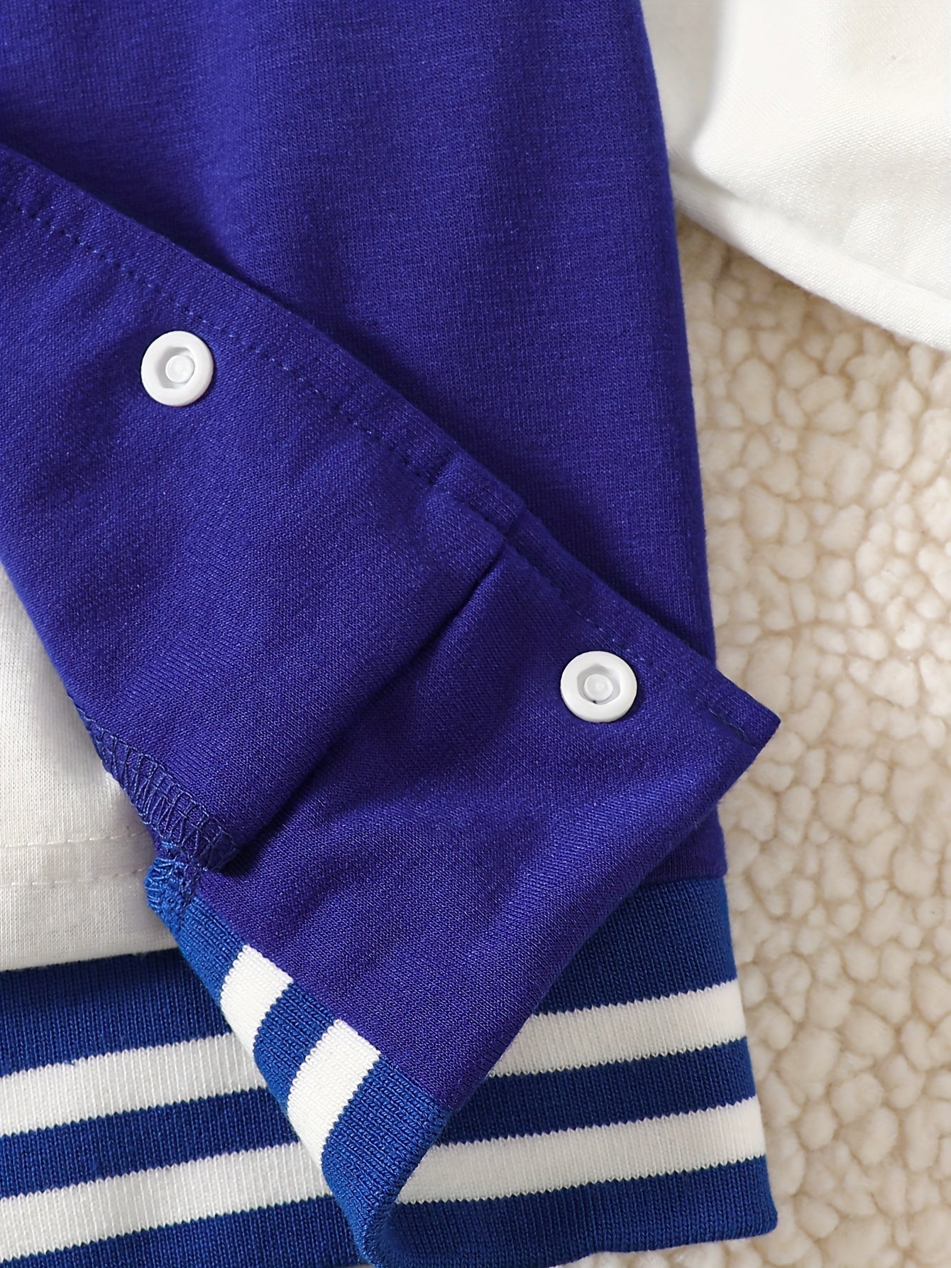 Boys 2 pcs Knit Baseball Suit - Stylish Fall/Winter Wear