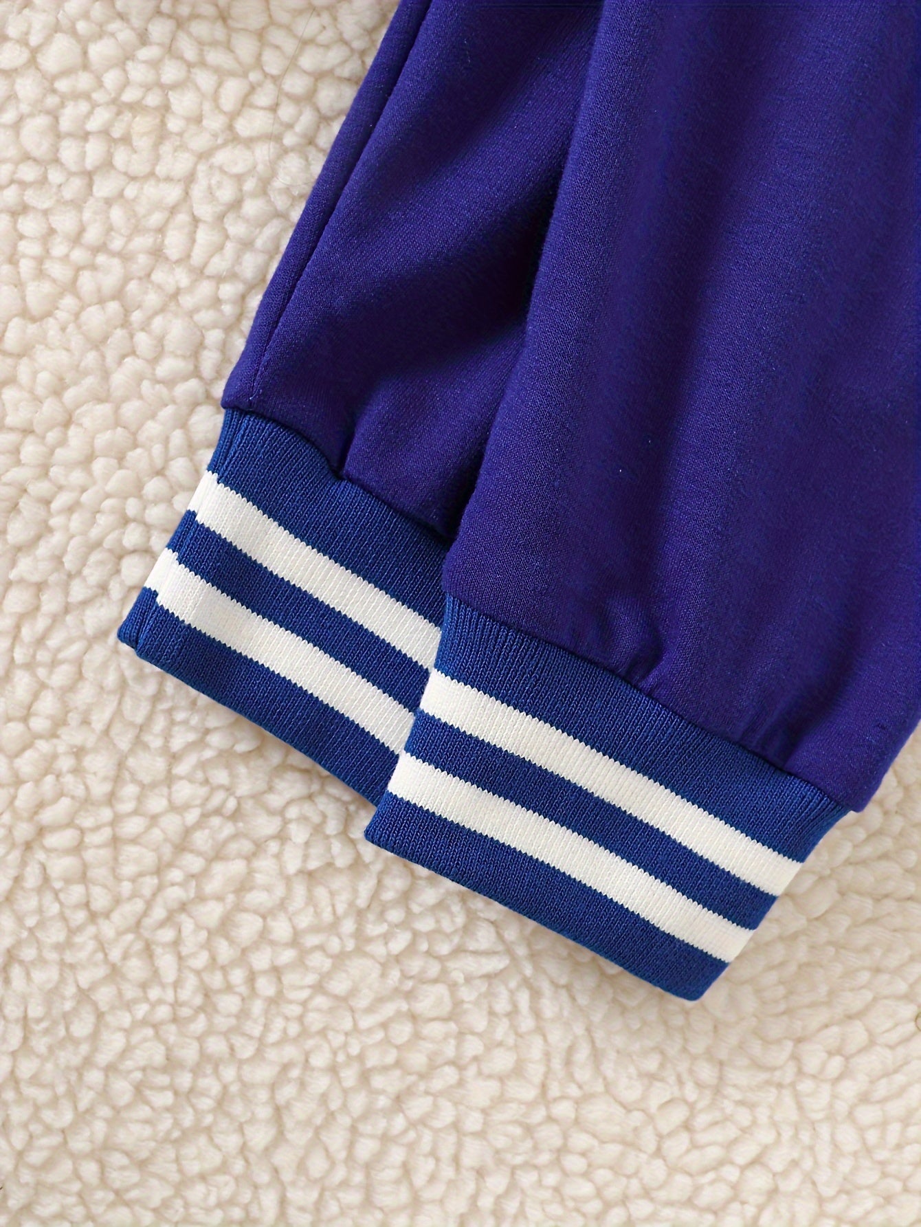 Boys 2 pcs Knit Baseball Suit - Stylish Fall/Winter Wear