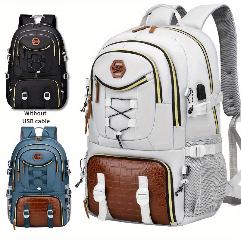 WEIXIER Men Multifunctional Backpack - Versatile Travel & Business