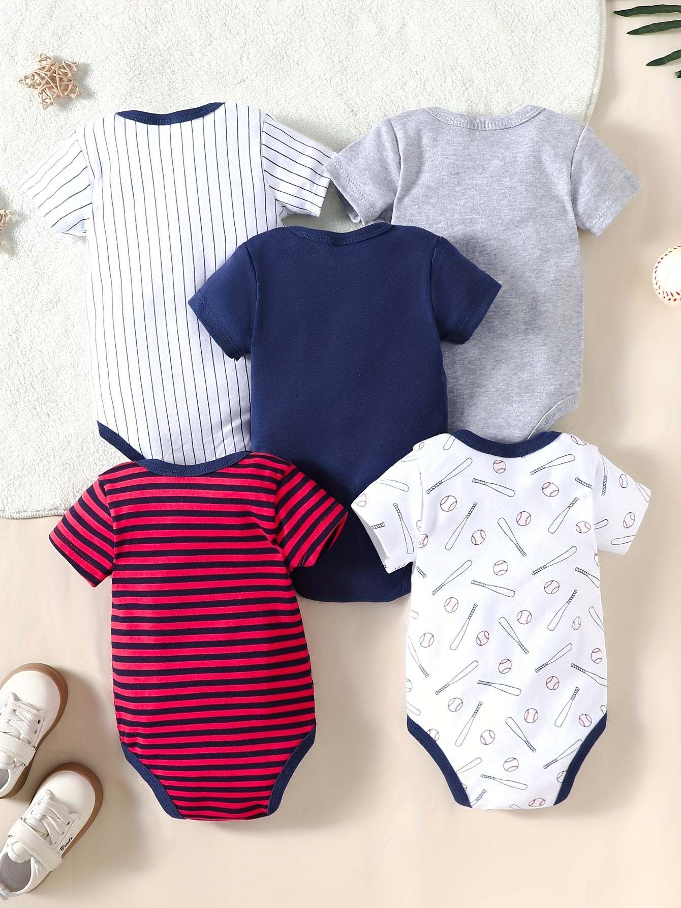 Boys Cotton Onesies  