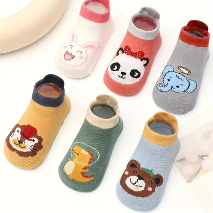 Non-Slip Baby boy Socks  6 pairs