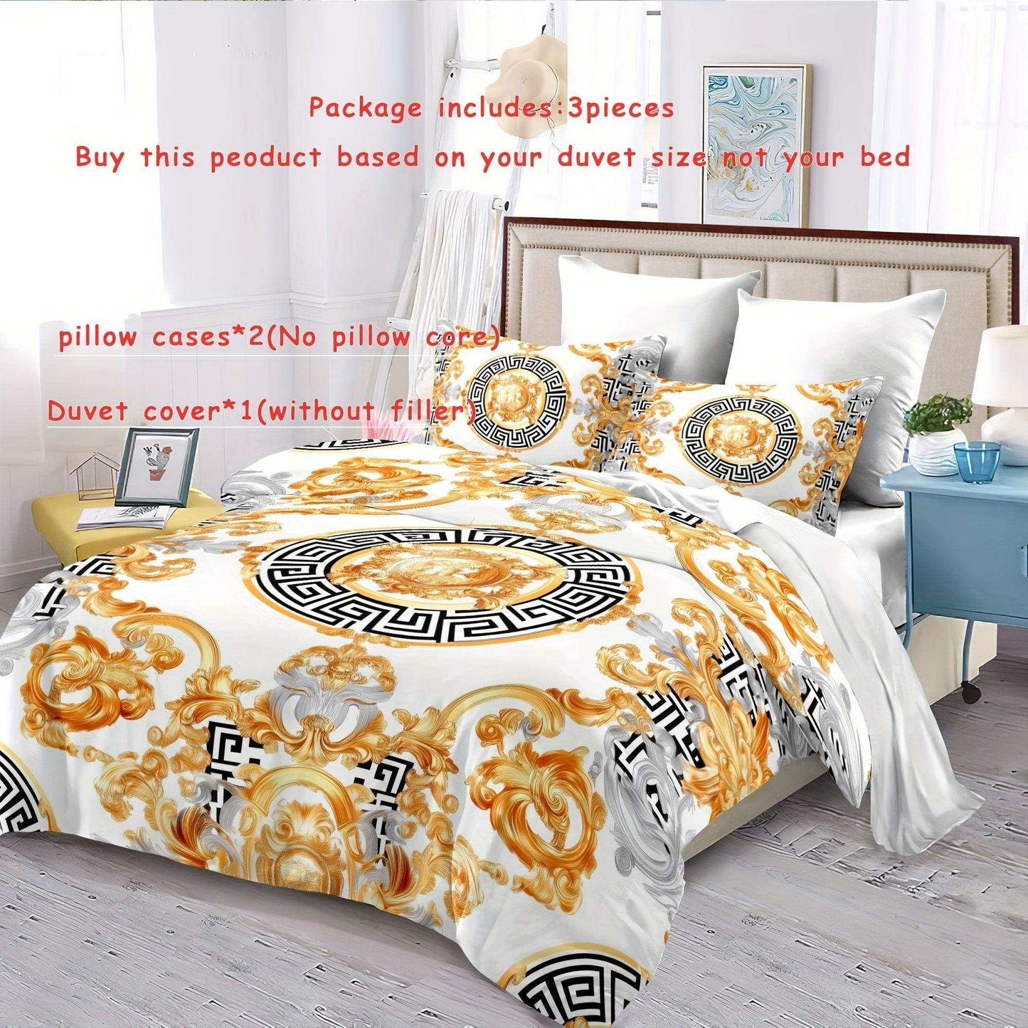 Platinum Chevron Quilt Cover