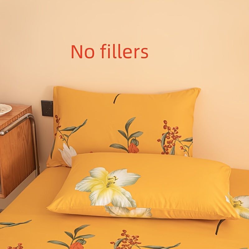 3pcs Floral Duvet Cover Set