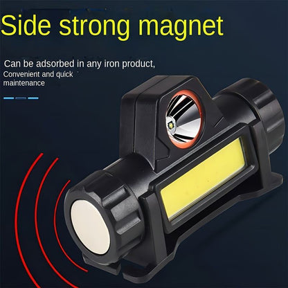 USB Charging Headlight - COB LED for Outdoor and Emergency Use