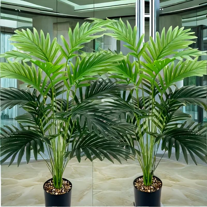Authentic Faux Palm Trees for Home & Office Decor 2-pack